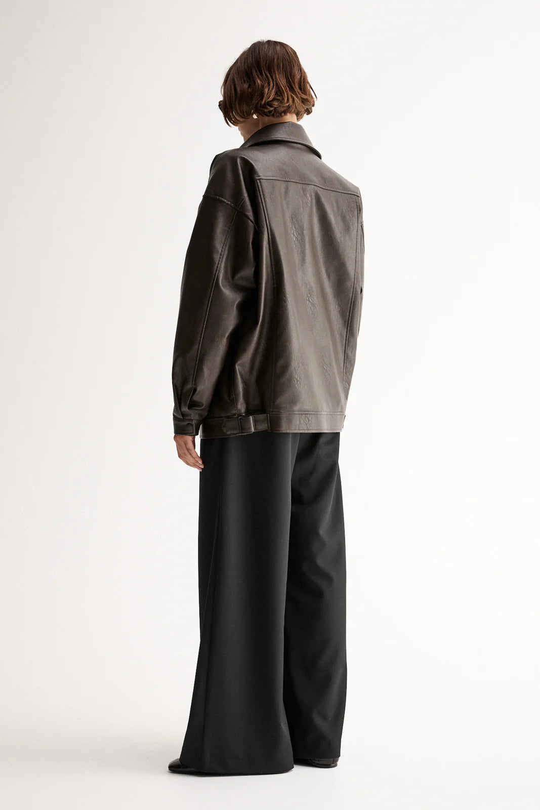 Elka Collective- Melton Jacket (Chocolate)