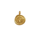 Compass Charm (Gold) By Barny