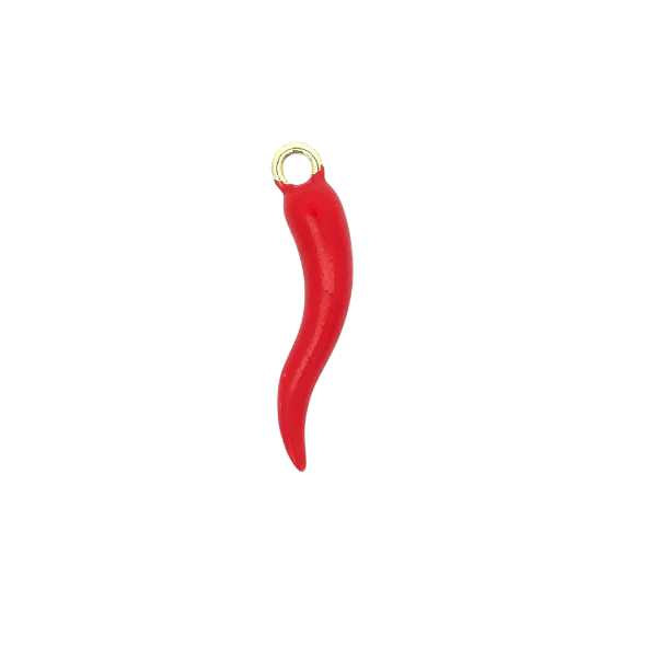 Red Chilli Charm (Gold) By Barny