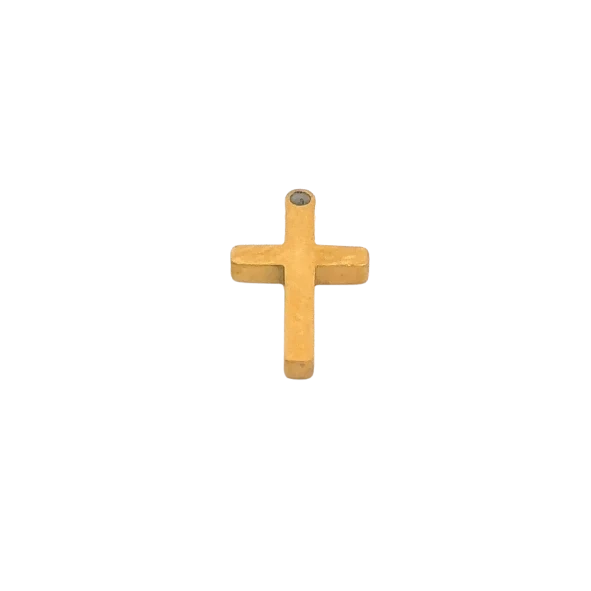 Cross Charm (Gold) By Barny