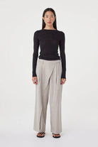 Arcaa - Calla Pant (Taupe Plaid) Arcaa