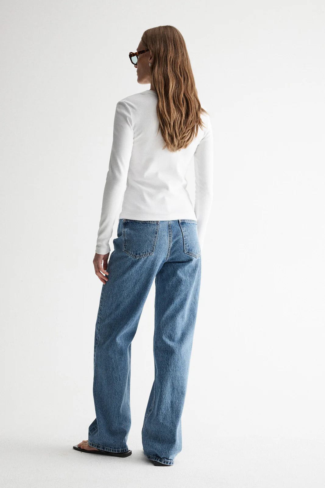 Elka Collective Nola Long Sleeve Top - White Elka Collective