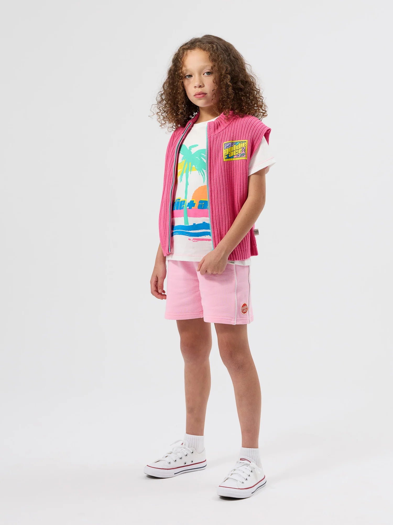Goldie +Ace - Palm Sunset T-Shirt Goldie + Ace