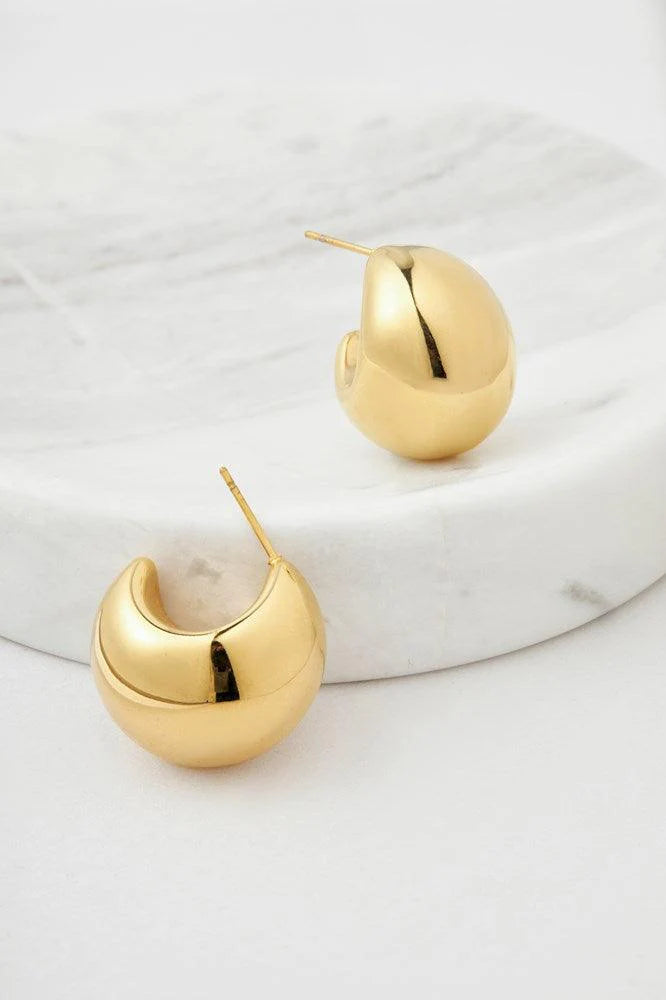 Zafino Hailey Hoop - Gold Zafino