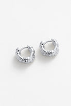 Zafino - Brielle Huggie (Silver) Zafino