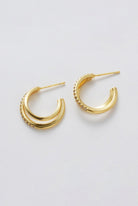 Zafino - Celeste Hoop Clear (Gold) Zafino