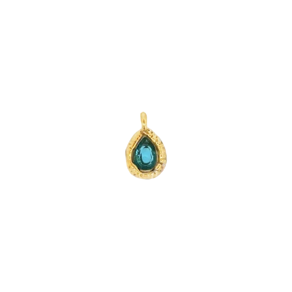 Birthstone Charms (Gold) Dear Blackbird Boutique