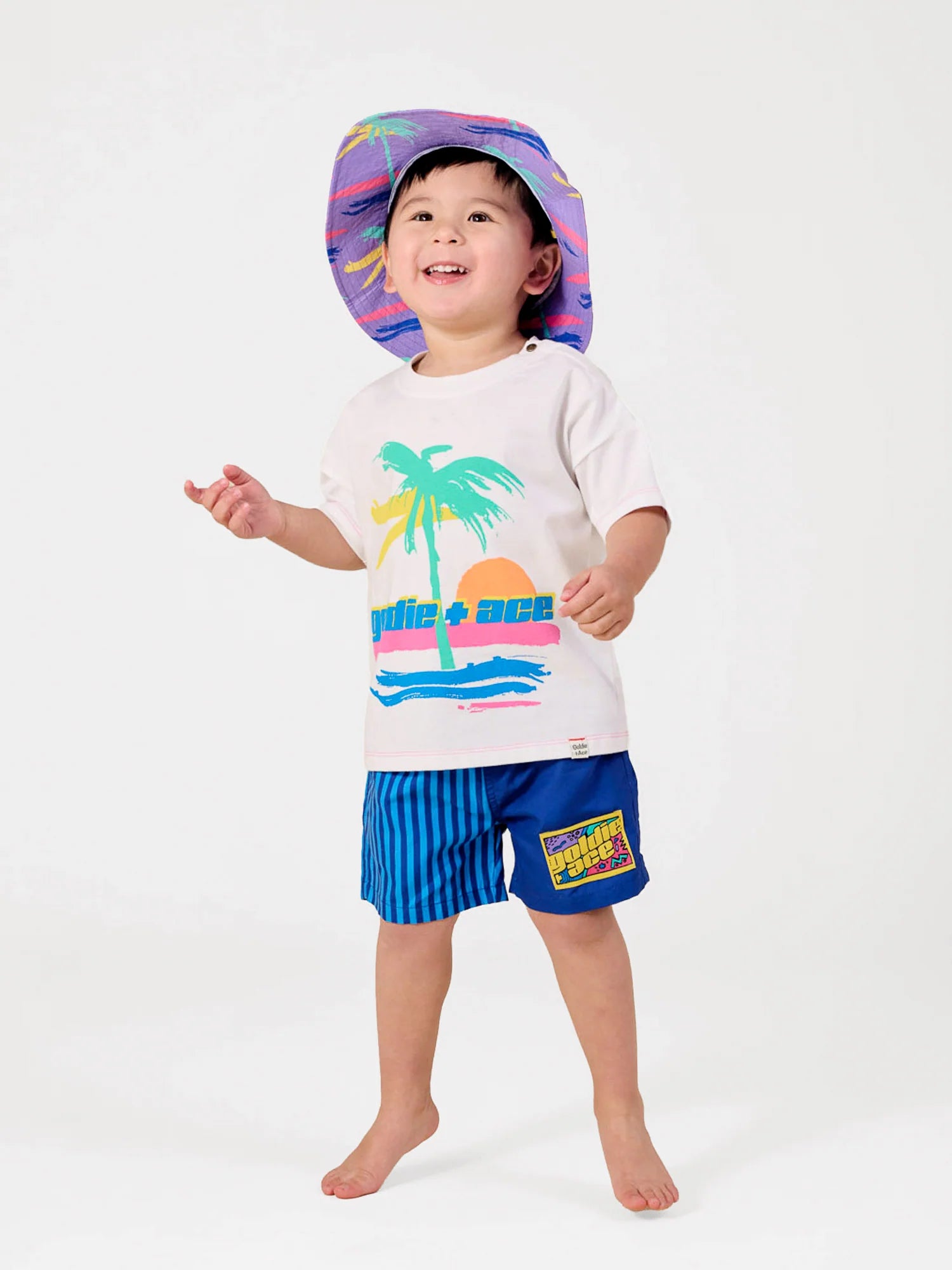 Goldie +Ace - Palm Sunset T-Shirt Goldie + Ace