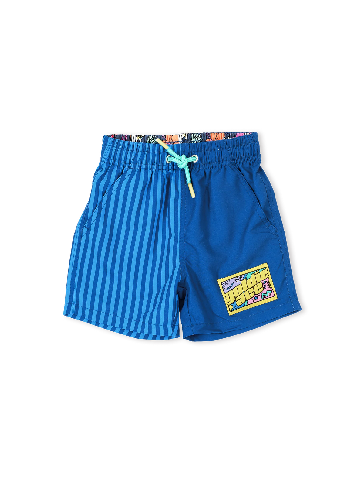 Goldie + Ace - Stripe Panel Board Shorts Goldie + Ace