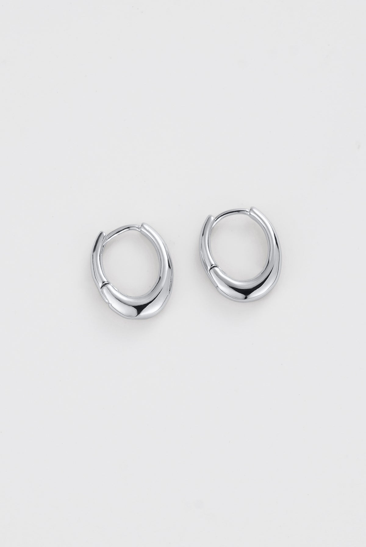 Zafino - Pia Hoop Small (Silver) Zafino
