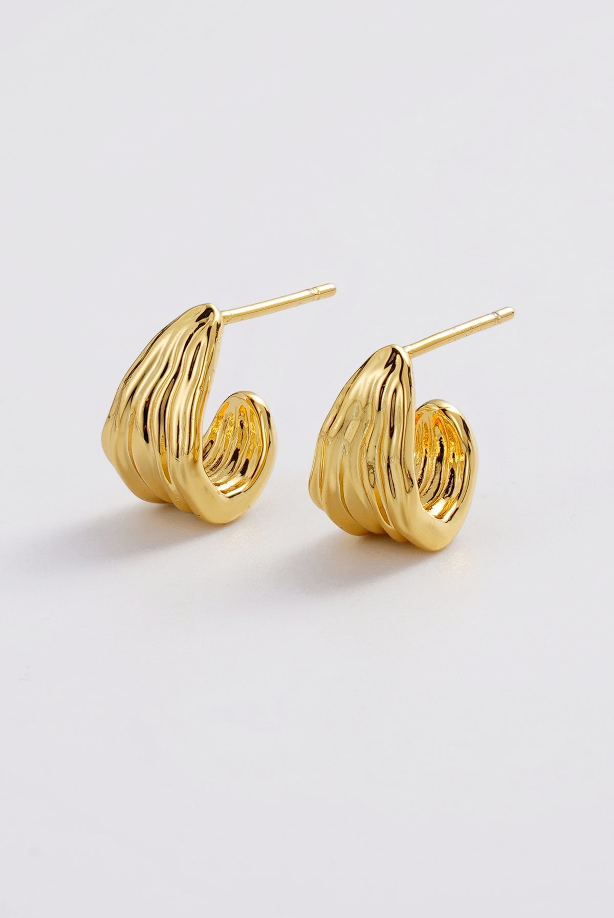 Zafino - Lexi Hoop Small (Gold) Zafino