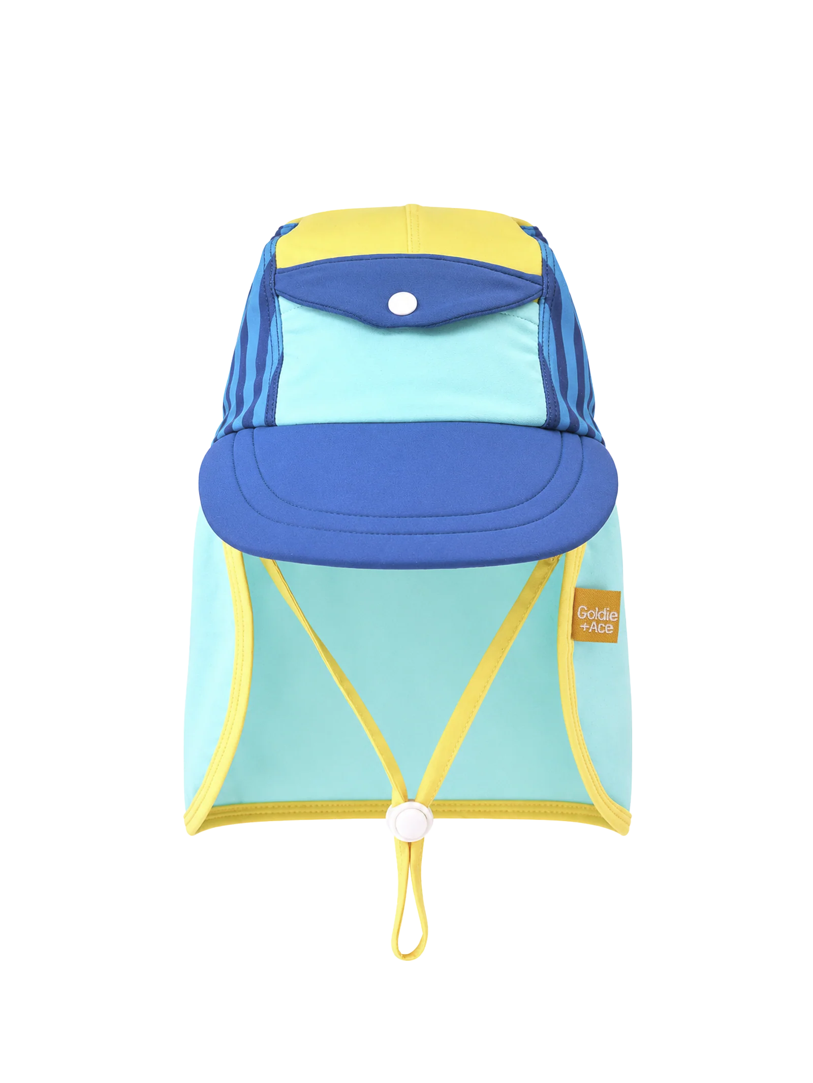 Goldie + Ace - Stripe Panel Legionnaires Swim Hat Goldie + Ace
