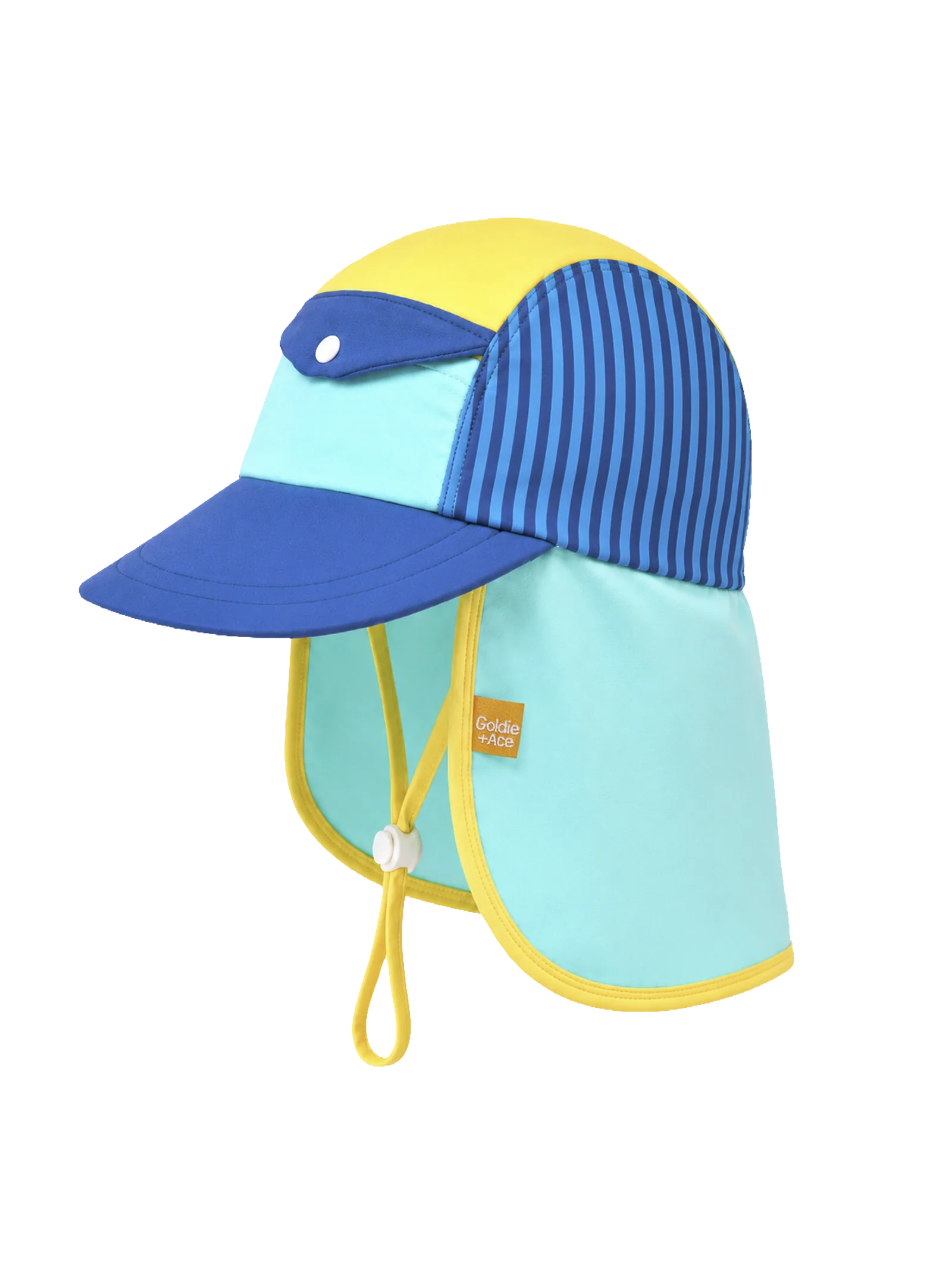 Goldie + Ace - Stripe Panel Legionnaires Swim Hat Goldie + Ace