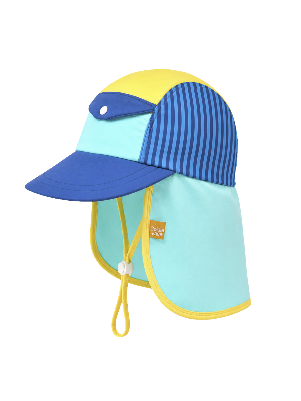 Goldie + Ace - Stripe Panel Legionnaires Swim Hat Goldie + Ace