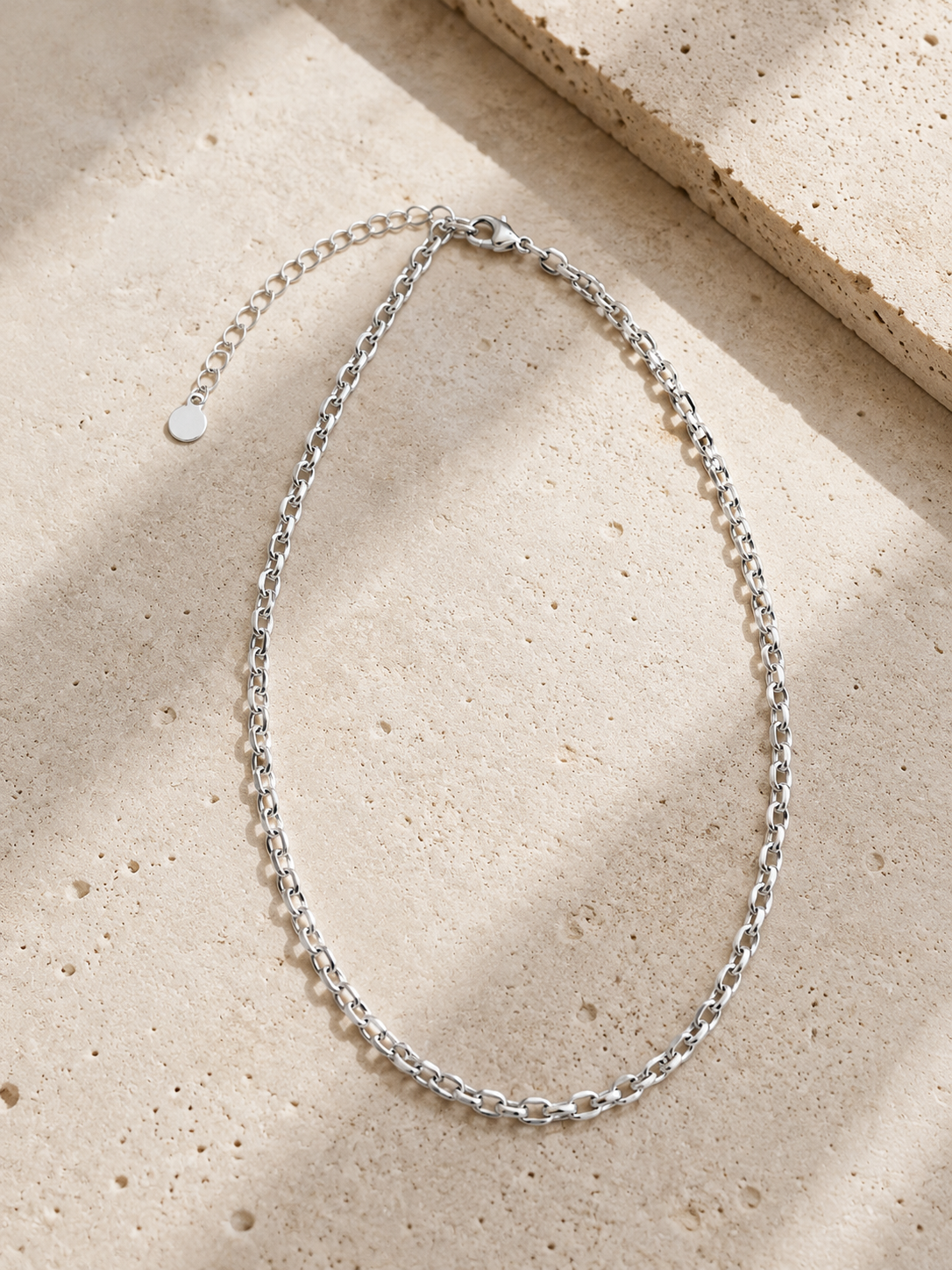 Rope Sterling Silver Necklace Dear Blackbird Boutique