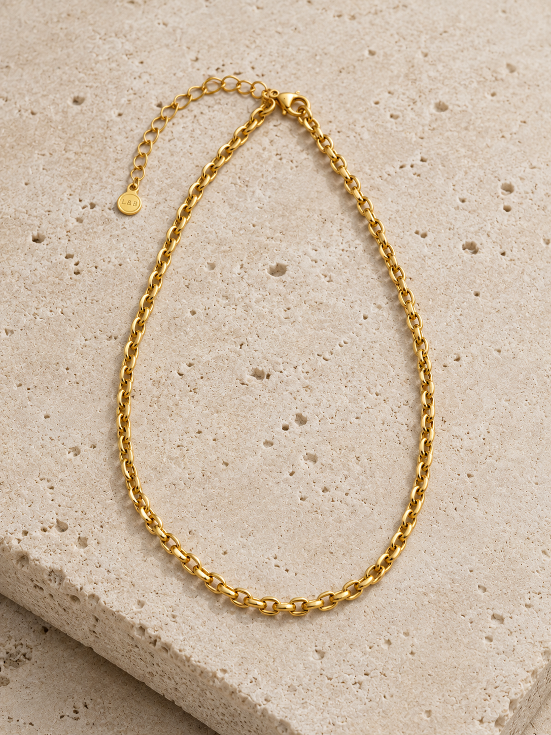 Rope 18K Gold Necklace Dear Blackbird Boutique