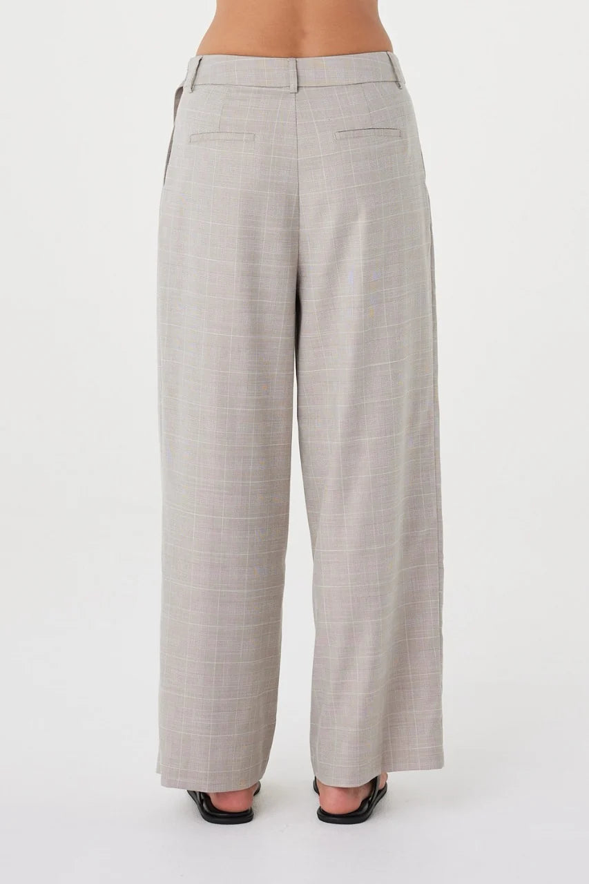 Arcaa - Calla Pant (Taupe Plaid) Arcaa