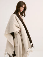 Betty Plain Wool Scarf (Oatmeal) Dear Blackbird Boutique