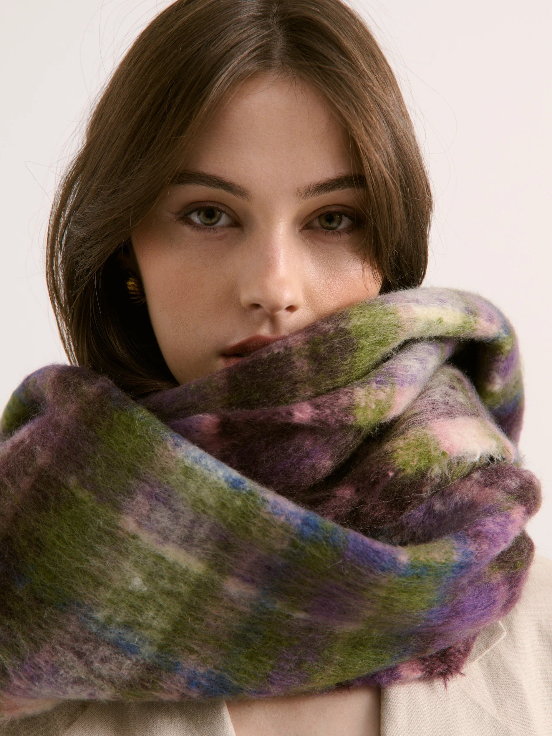 Vacanza Fluffy Scarf Dear Blackbird Boutique
