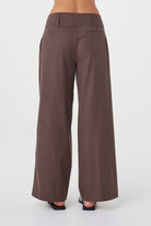 Arcaa - Mannon Pant (Espresso Pinstripe) Arcaa