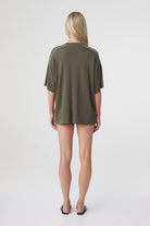 Arcaa - Pippa Oversized Tee (Smokey Olive & Dusk Blue) Arcaa