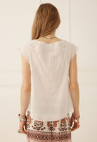 Spell - Bridget Lace Cami (Pearl) Spell