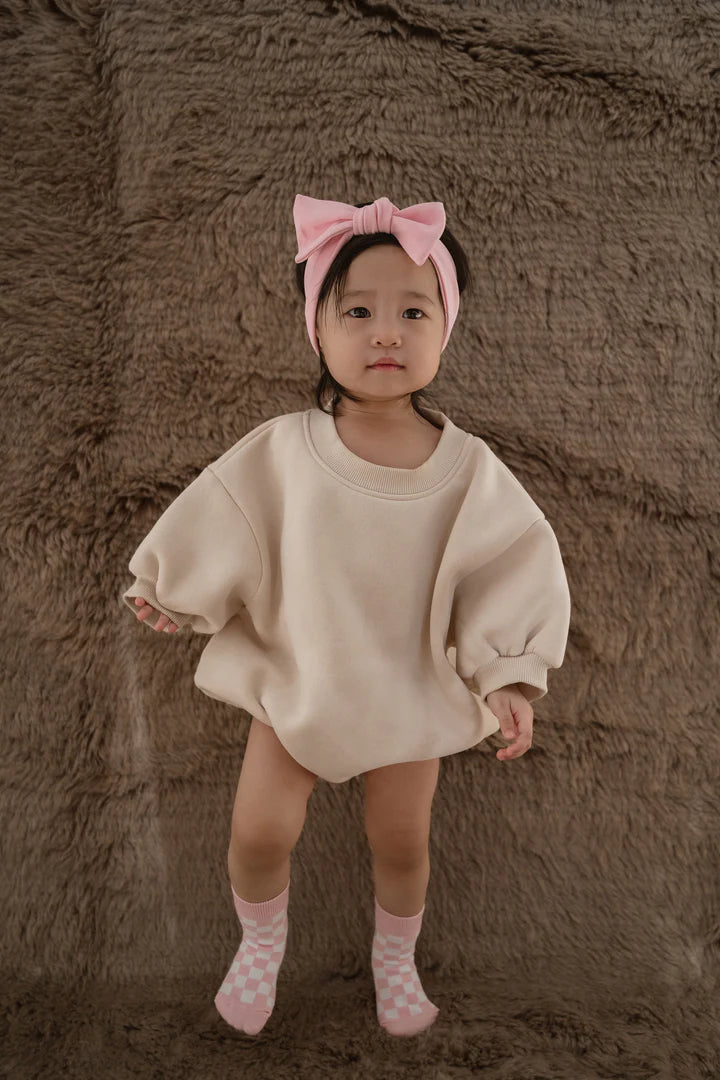 Cinnamon Baby - Checkered Socks (Baby Pink) Cinnamon Baby