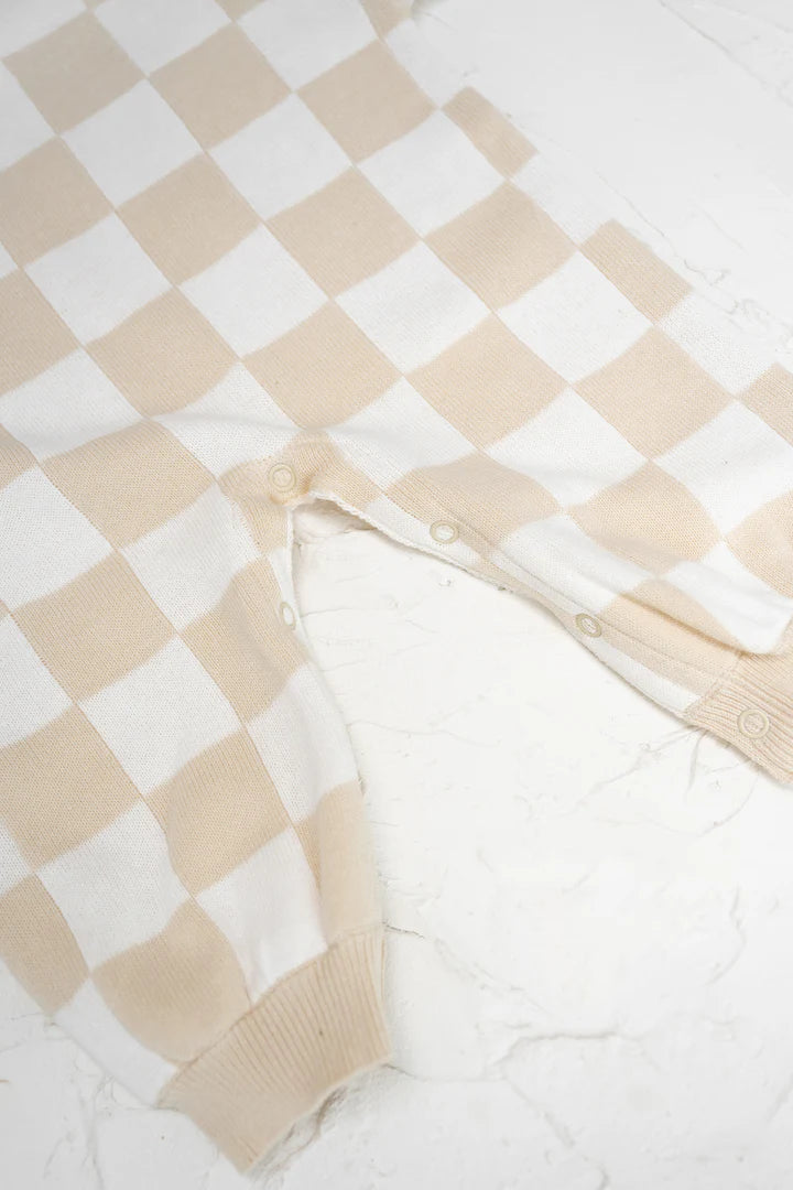 Cinnamon Baby - Knitted Lounge Suit (Cream) Cinnamon Baby