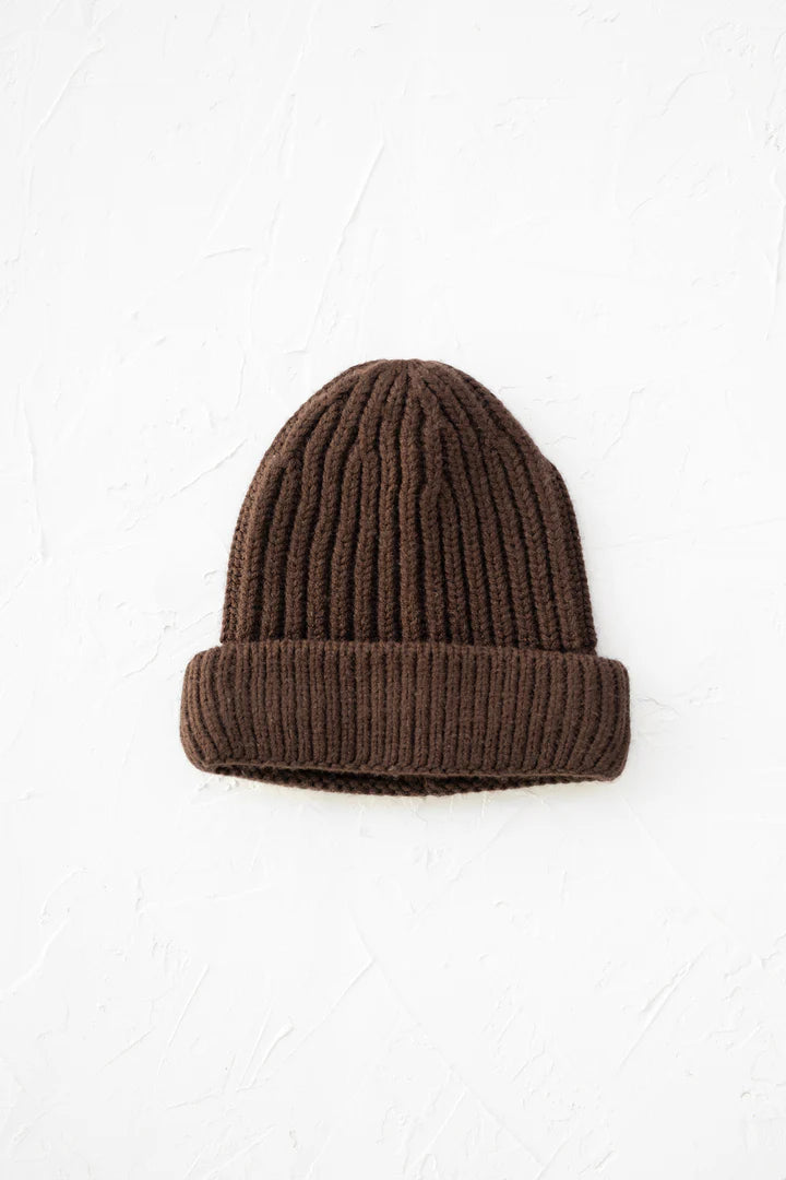 Cinnamon Baby - Chunky Beanie (Chocolate) Cinnamon Baby