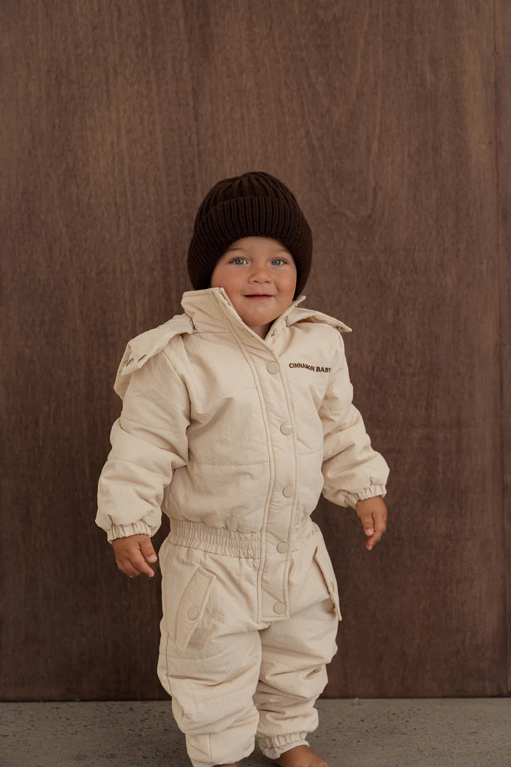 Cinnamon Baby - Chunky Beanie (Chocolate) Cinnamon Baby