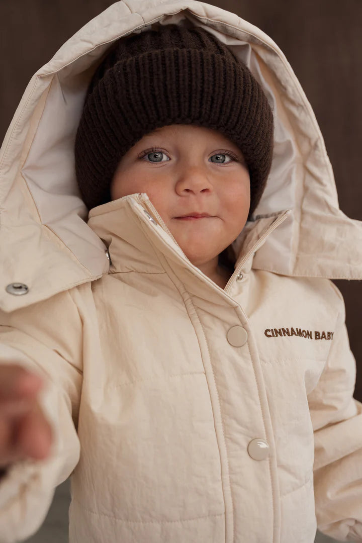 Cinnamon Baby - Chunky Beanie (Chocolate) Cinnamon Baby