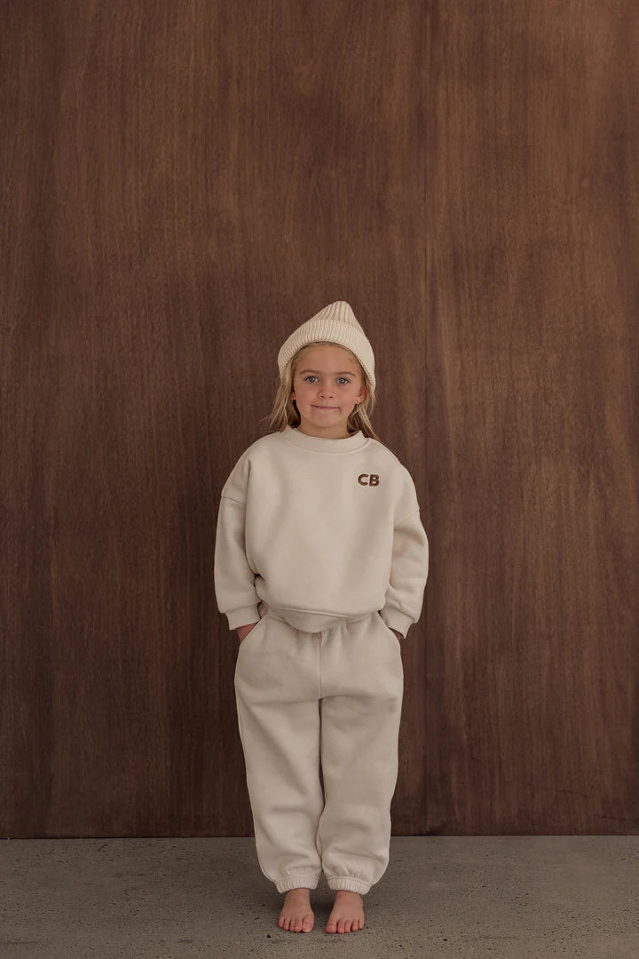 Cinnamon Baby - CB Logo Set (Cream) Cinnamon Baby