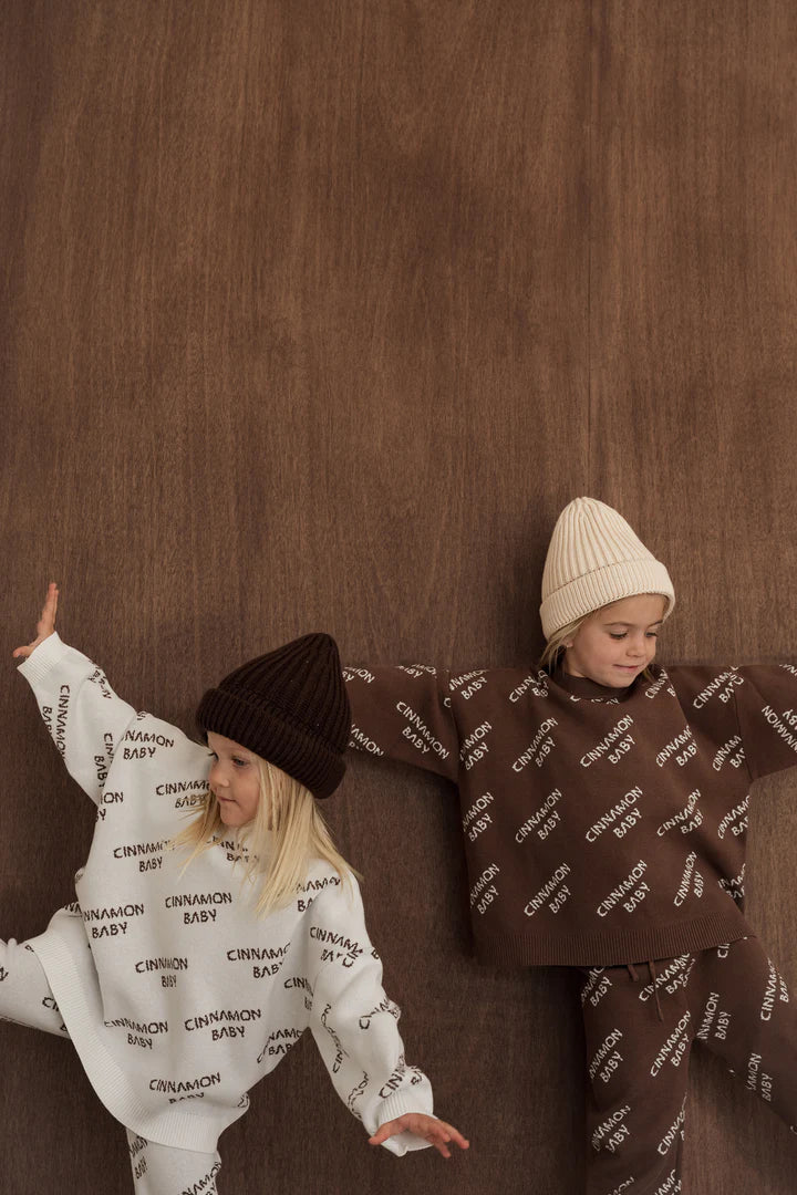Cinnamon Baby - Knit Beanie (Cream) Cinnamon Baby
