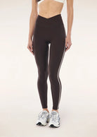 P.E Nation - Clarity Full Length Legging (Coffee/Whisper White) P.E Nation