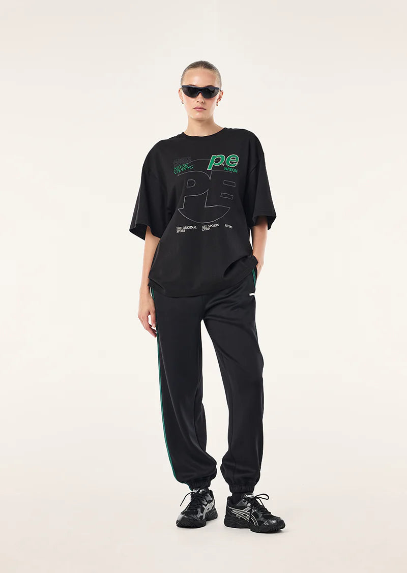 P.E Nation - Current Oversized Tee (Black) P.E Nation