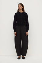 Assmebly Label - Carina Merino Wool Cardigan (Black) Assembly Label