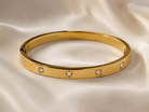 Estelle Bangle (Gold) Dear Blackbird Boutique