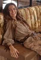 Spell - Clandestine Suede Belt (Chocolate) Spell