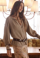 Spell - Clandestine Suede Belt (Chocolate) Spell