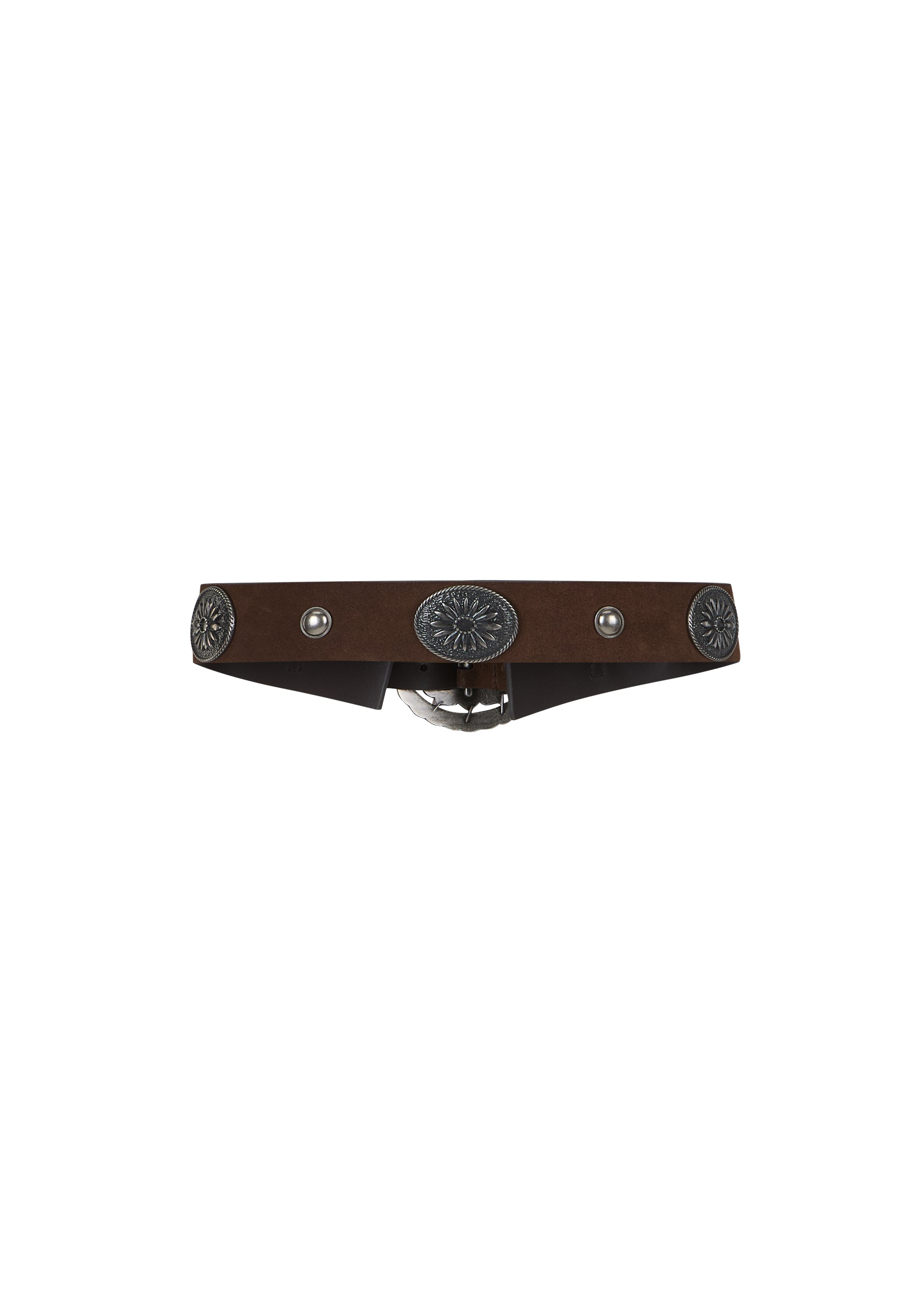 Spell - Clandestine Suede Belt (Chocolate) Spell