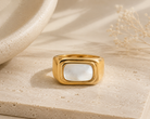 Clara 18K Gold Plated Ring Dear Blackbird Boutique