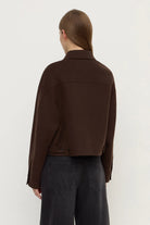 Assembly Label - Dallas Wool Jacket (Dark Choc) Assembly Label