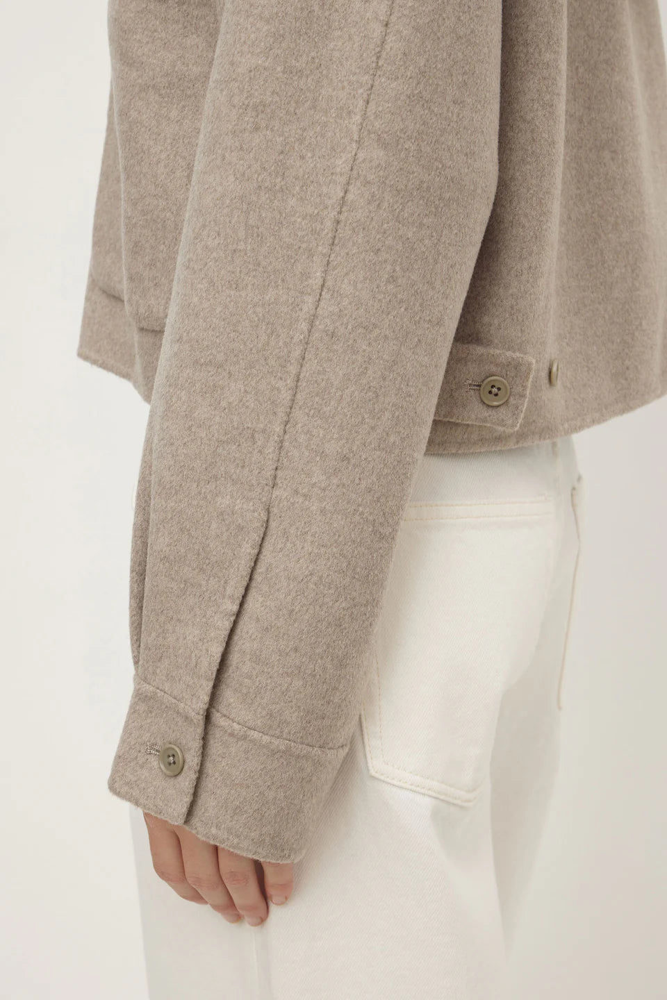 Assembly Label - Dallas Wool Jacket (Pebble) Assembly Label