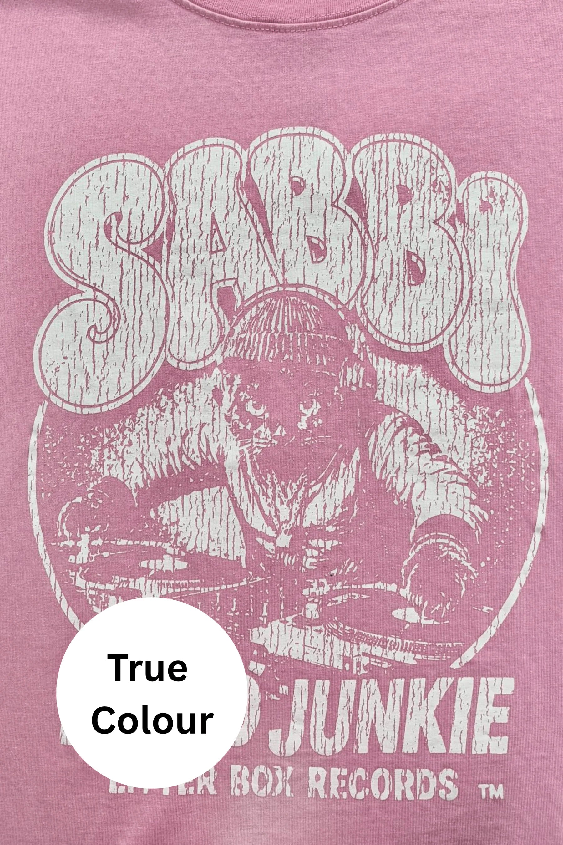 Sabbi - DJ Cat Tee (Pink) Sabbi