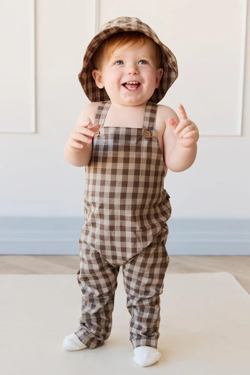 Jamie Kay - Organic Cotton Kingston Overalls (Gingham Shake) Jamie Kay