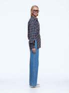 Ena Pelly - Bobbi Check Shirt (Brown/Blue) Ena Pelly