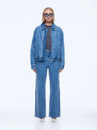 Ena Pelly - Billy Denim Bomber (Light Indigo) Ena Pelly
