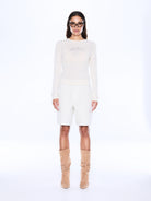 Ena Pelly - Niesha Long Sleeve Top (Ecru) Ena Pelly
