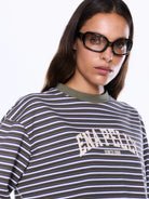 Ena Pelly - Maria Boxy Long Sleeve Tee (Monroe) Ena Pelly