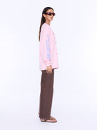 Ena Pelly - Hailey Long Sleeve Cuffed Tee (Blush Pink) Ena Pelly